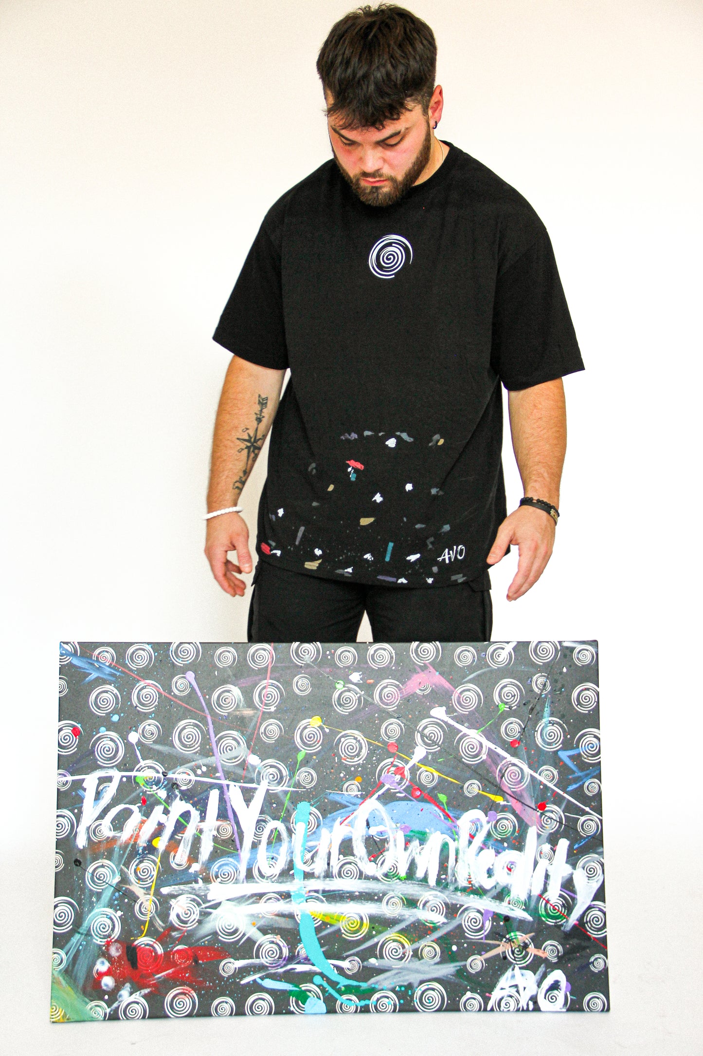 Paint Your Own Reality Tee (Black)