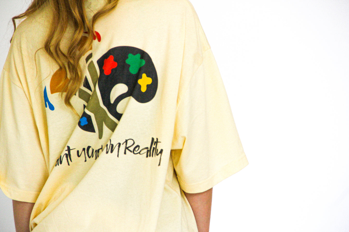 Paint Your Own Reality Tee (Tan)