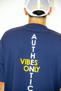 Alt. Logo Tee (Navy/Yellow)