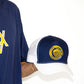 Spiral Trucker (Navy/Yellow)