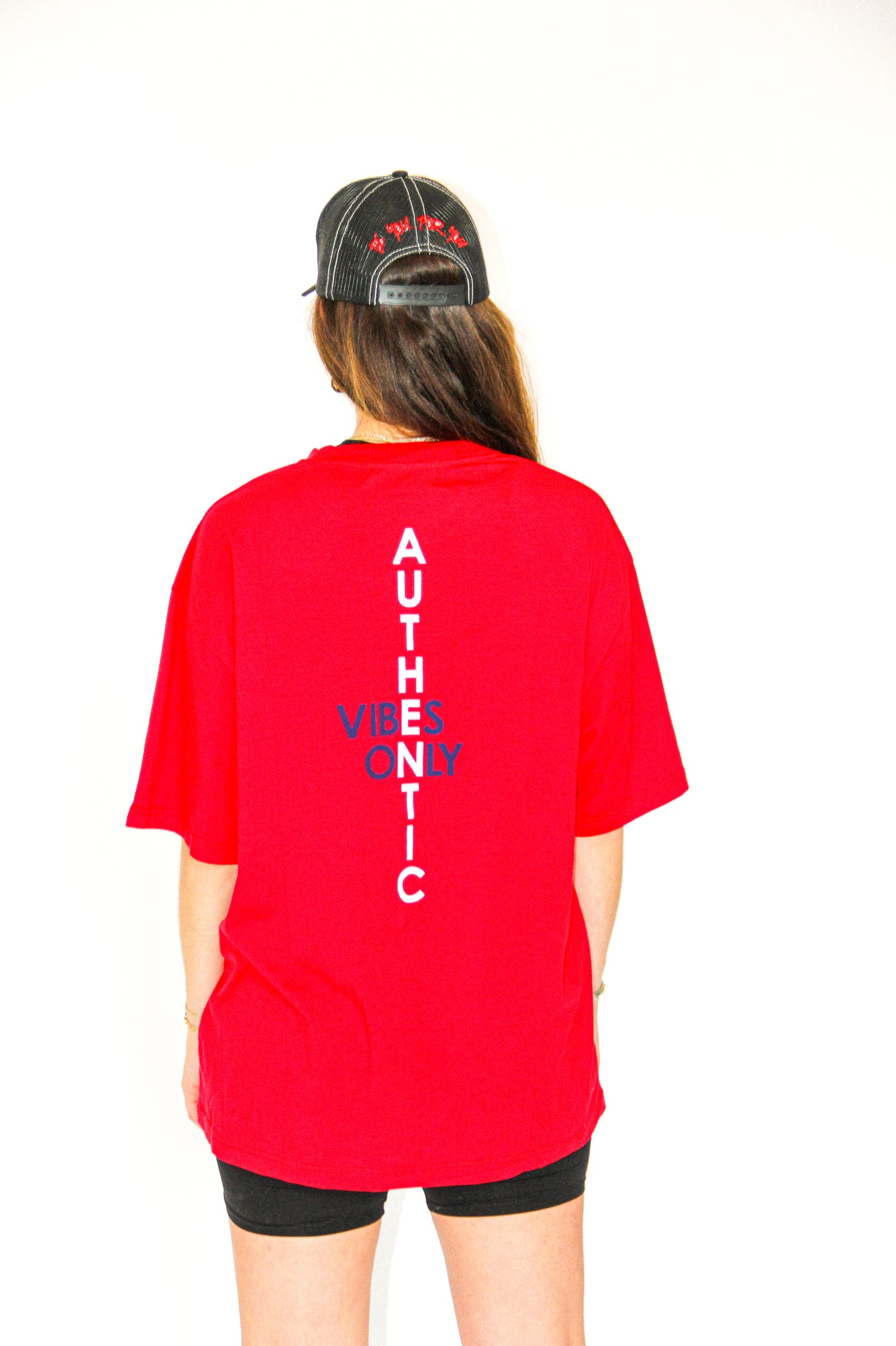 Alt. Logo Tee (Red/Navy)