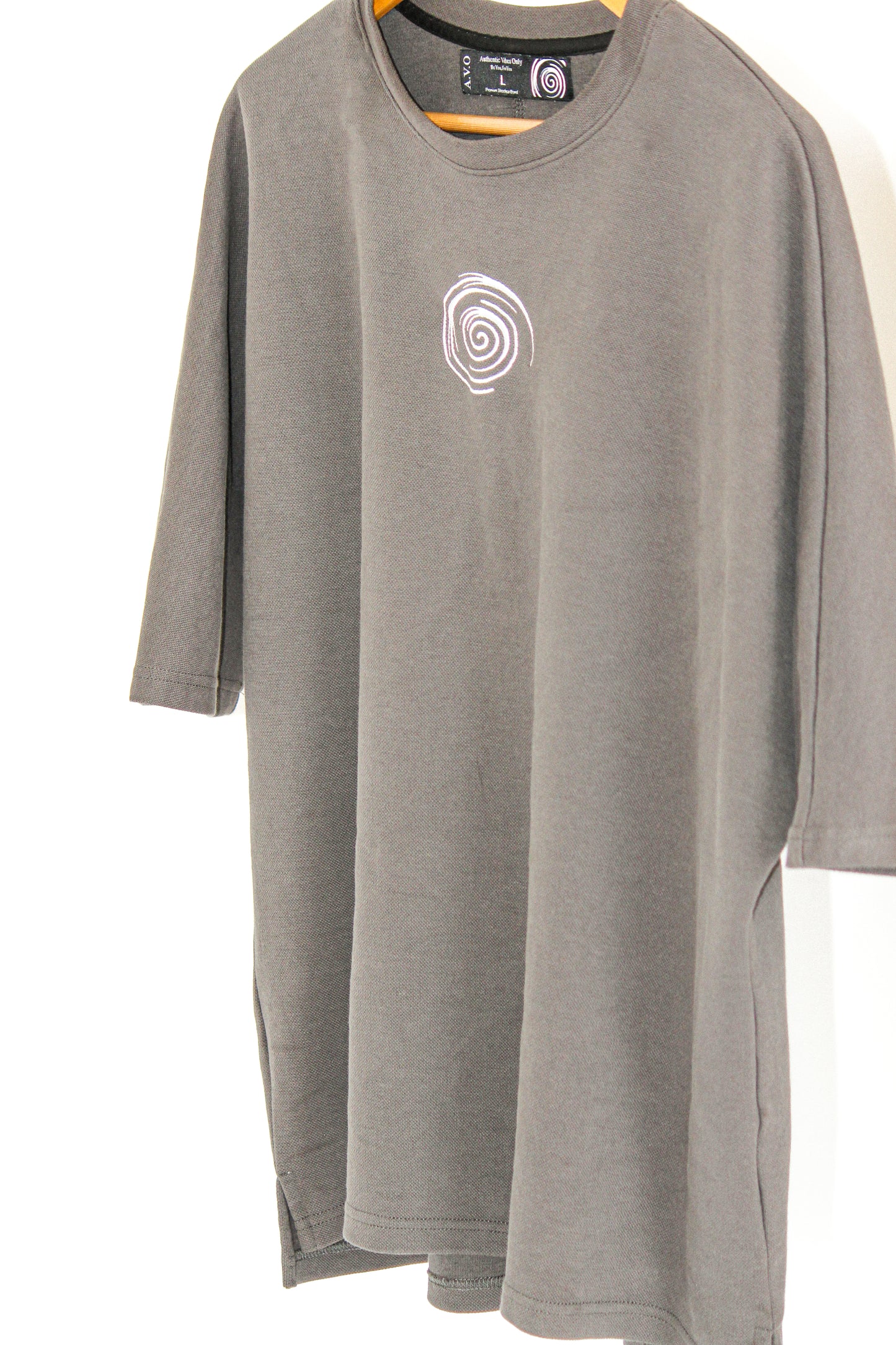 Spiral Prosperity Tee (Charcoal)