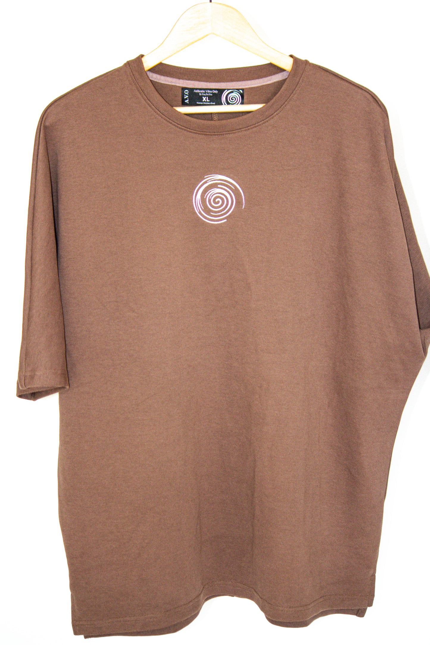 Spiral Prosperity Tee (Brown)