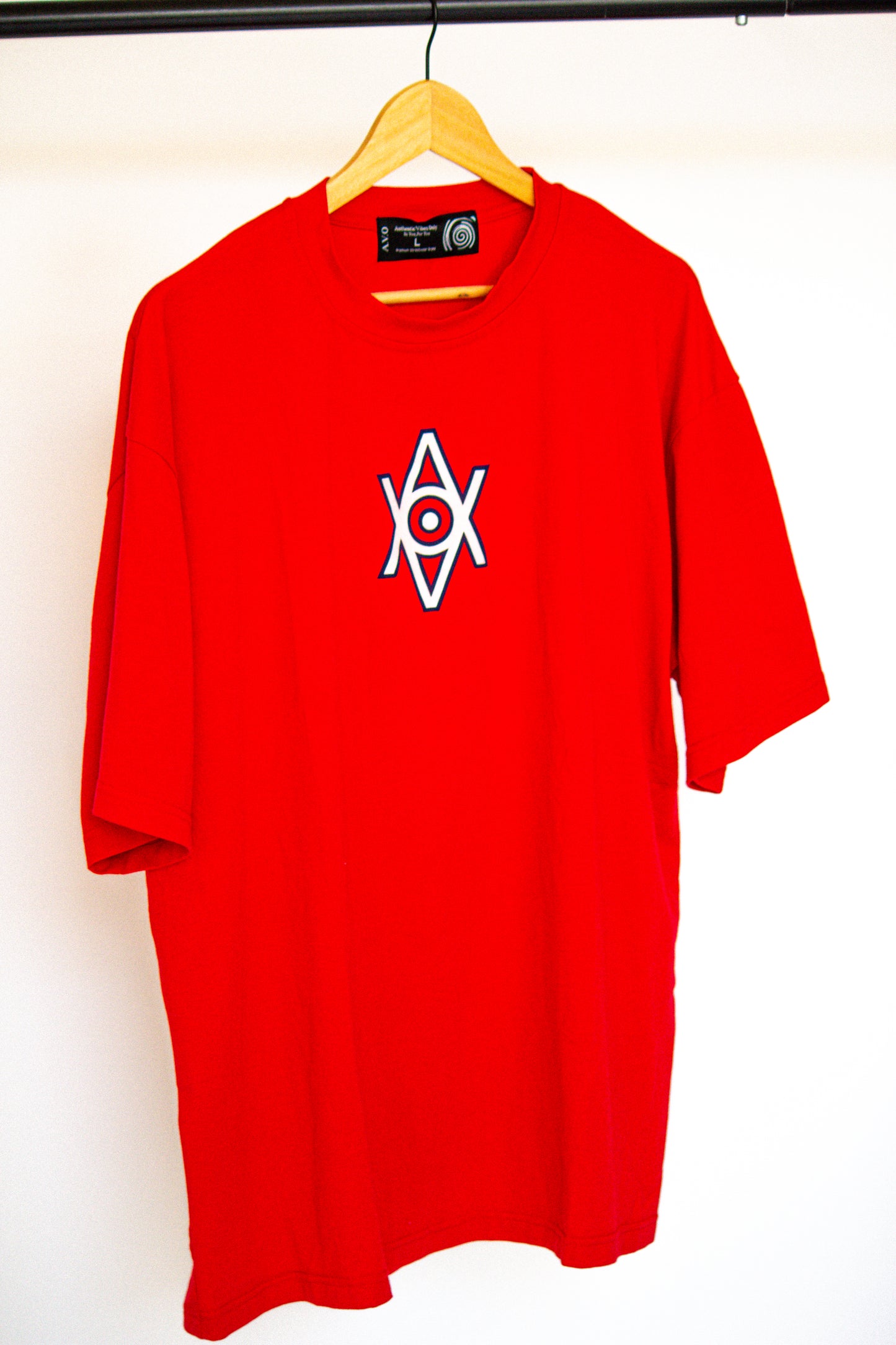 Alt. Logo Tee (Red/Navy)