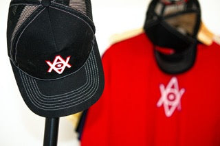 Alt. Logo Trucker (Black/Red)