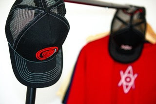 Spiral Trucker (Black/Red)