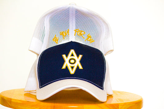 Alt. Logo Trucker (Navy/Yellow)