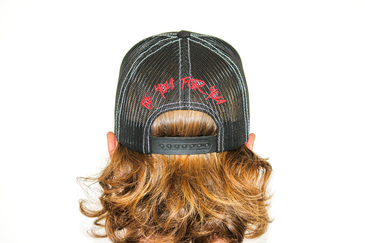 Alt. Logo Trucker (Black/Red)