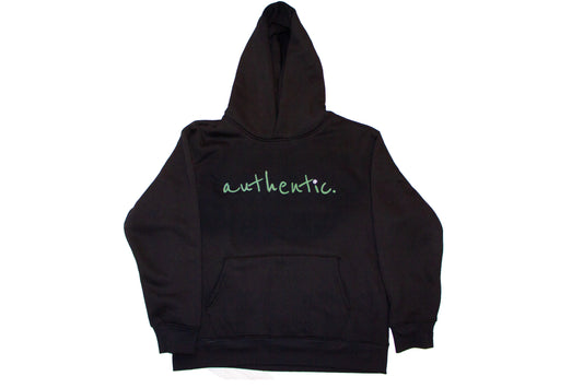 A.V.O Journey Hoodie Black & Sage Green