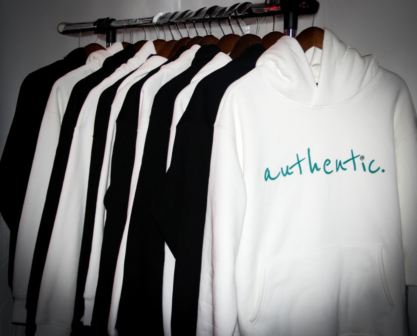 A.V.O Journey Hoodie White & Teal