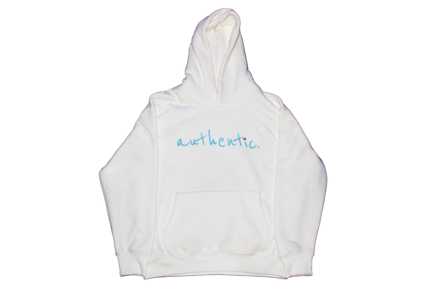 A.V.O Journey Hoodie White & Baby Blue