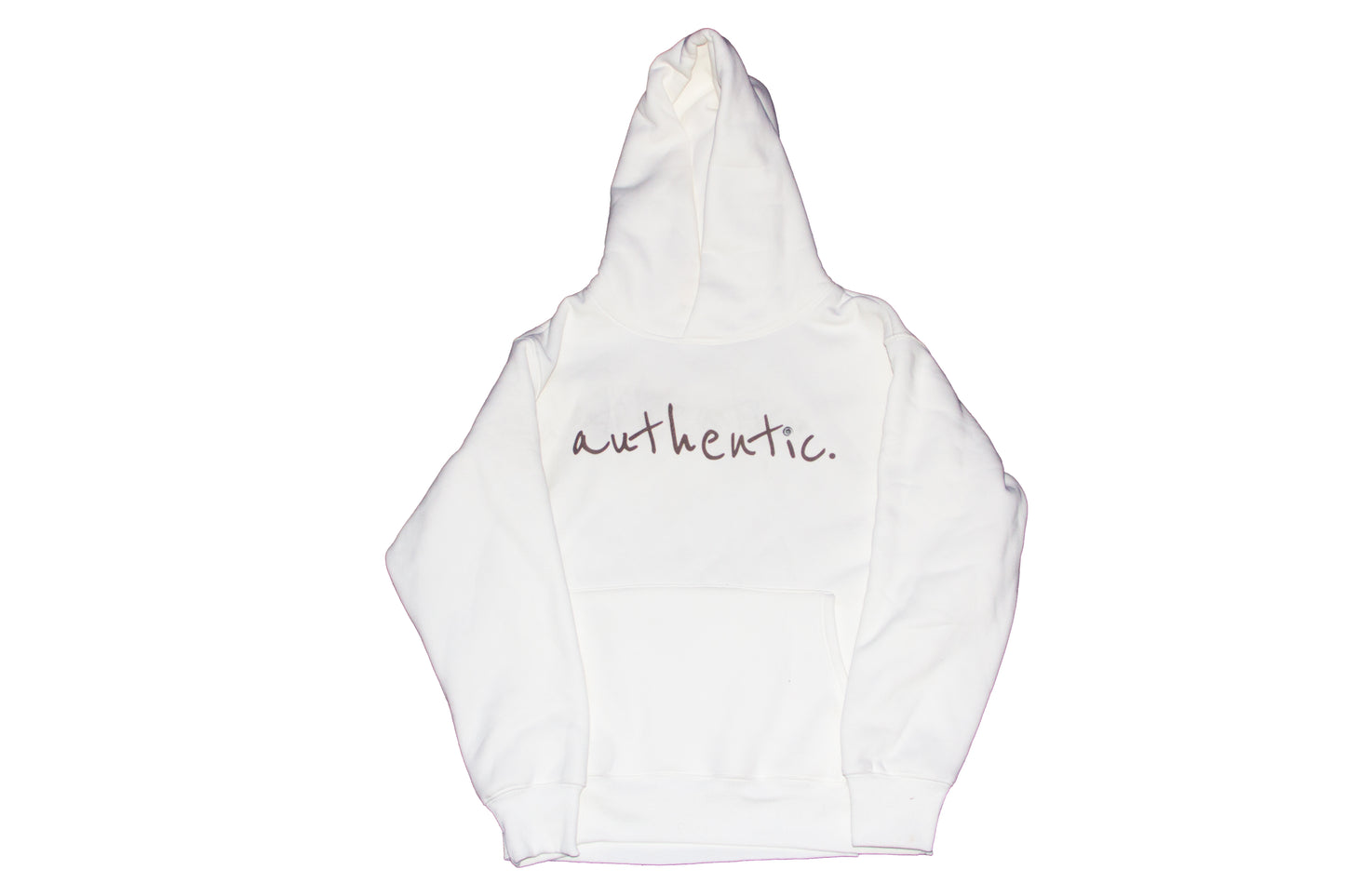 A.V.O Journey Hoodie White & Light Brown