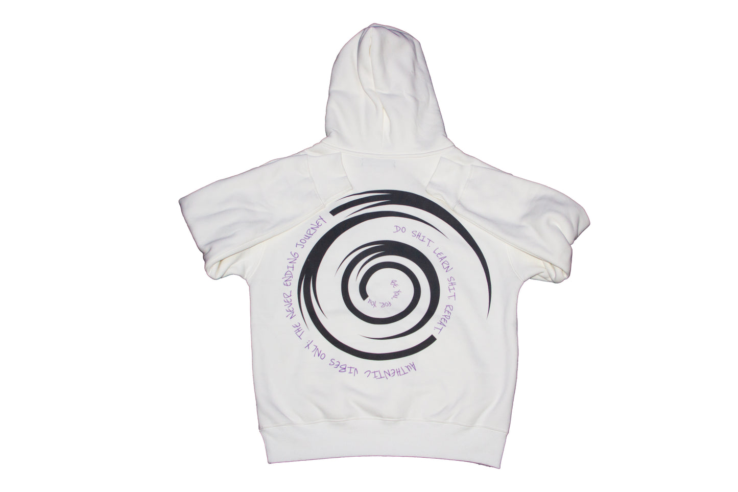 A.V.O Journey Hoodie White & Amethyst