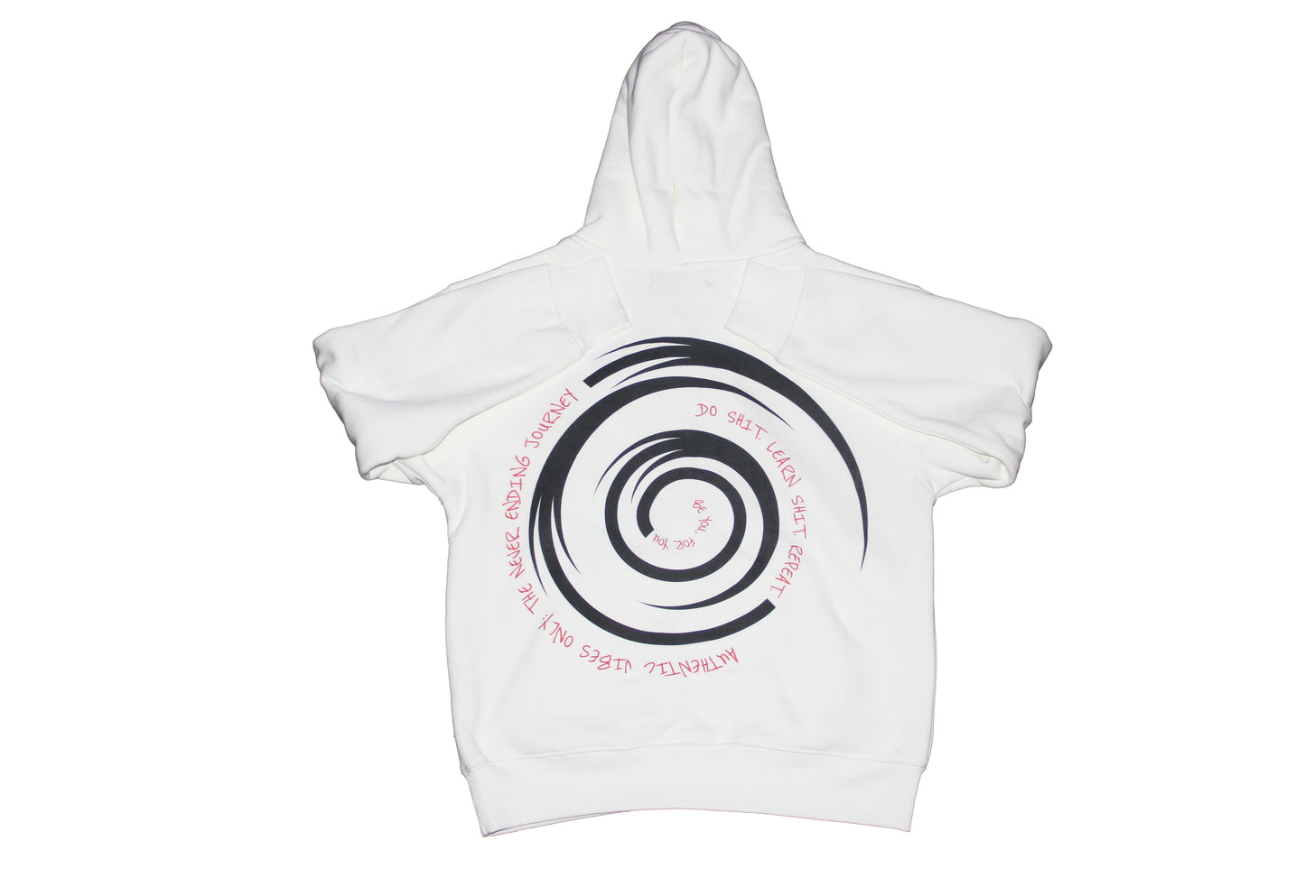 A.V.O Journey Hoodie White & Red