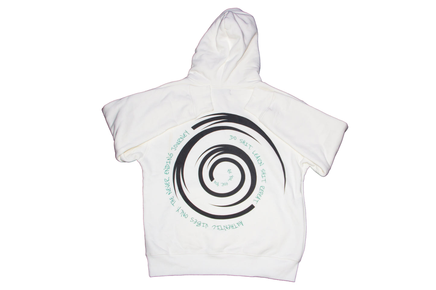 A.V.O Journey Hoodie White & Teal