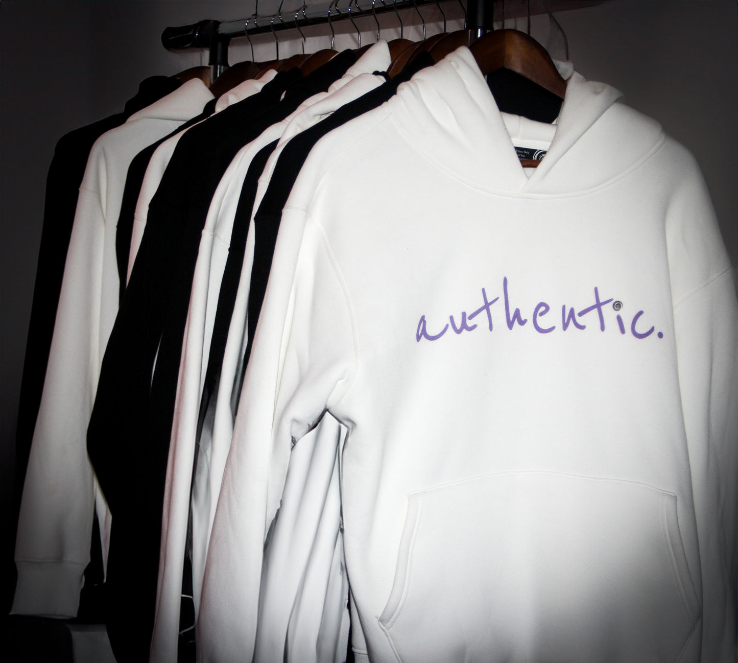 A.V.O Journey Hoodie White & Amethyst